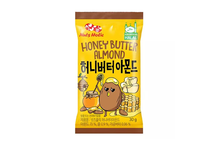 NUTS HOLIC HONEY BUTTER ALMOND 30G